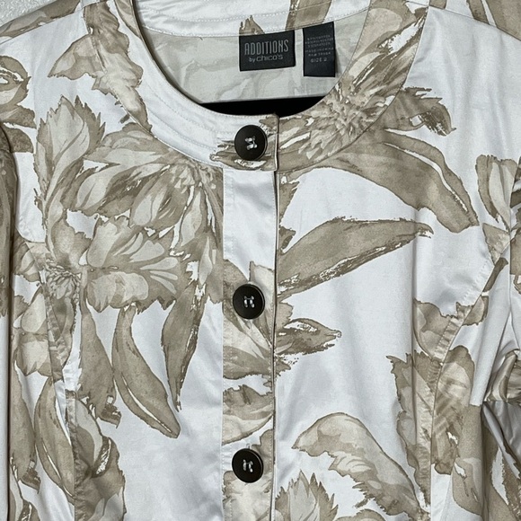 Additions By Chico’s Jacket Sz 2 - Picture 3 of 5